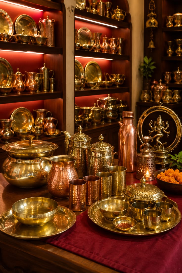 Antique Brass Decor